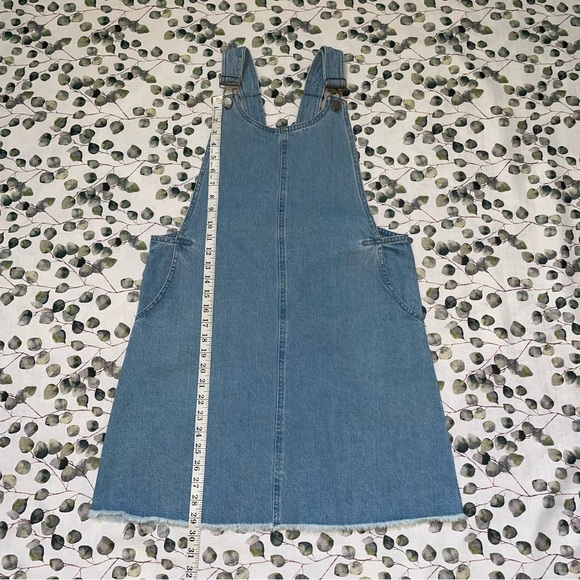 Ladies' Denim Overall Dress, Size M, EUC - Picture 7 of 13